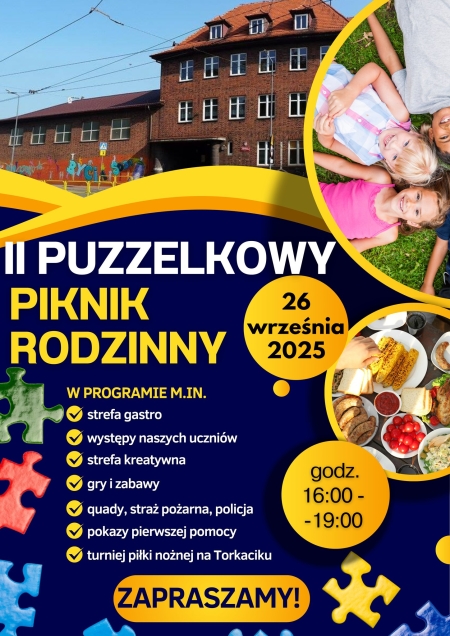 Zapraszamy na II Puzzelkowy Piknik Rodzinny.