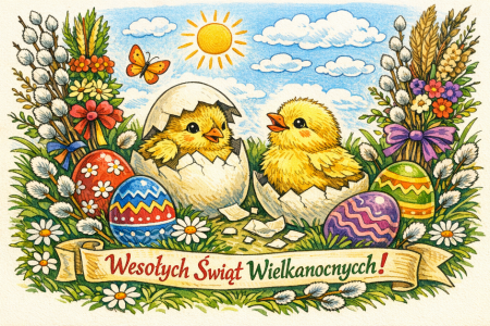 Wesołych Świąt Wielkanocnych!