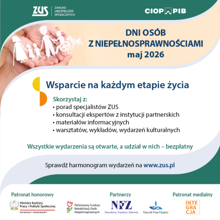 Dzień Otwarty dla Osób z Niepełnosprawnościami „Wsparcie na każdym etapie”